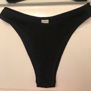 L*Space Black Bikini Bottoms